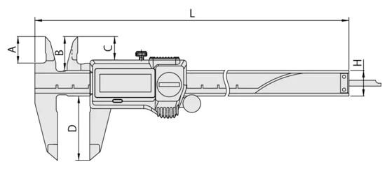 Mitutoyo M-500-721-20 Absolute Coolant Proof Caliper คาลิเปอร์ดิจิตอล (0 - 150mm)